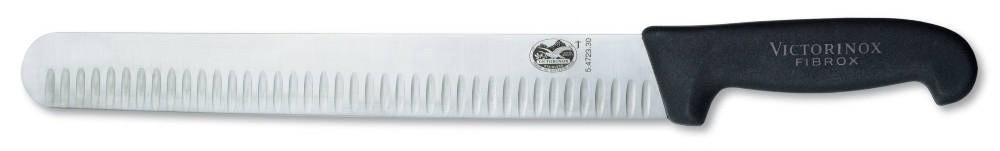 סכין פריסה רחב חריצים ידית פלסטיק 30 ס"מ דגם 5.4723.30 - Victorinox