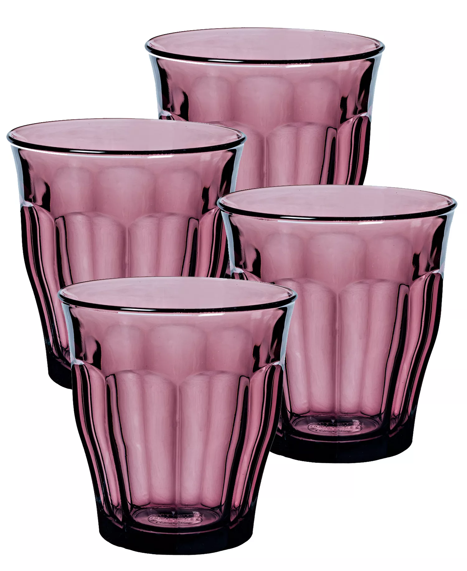 כוס זכוכית-צבעוני (4 יח) דורל...